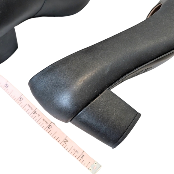 Ahimsa Vegan Bianca Black Pumps Heels EUR 39 US 8 - Picture 7 of 13